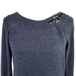 Lauren Ralph Lauren Gray Sweater NWT Sz L